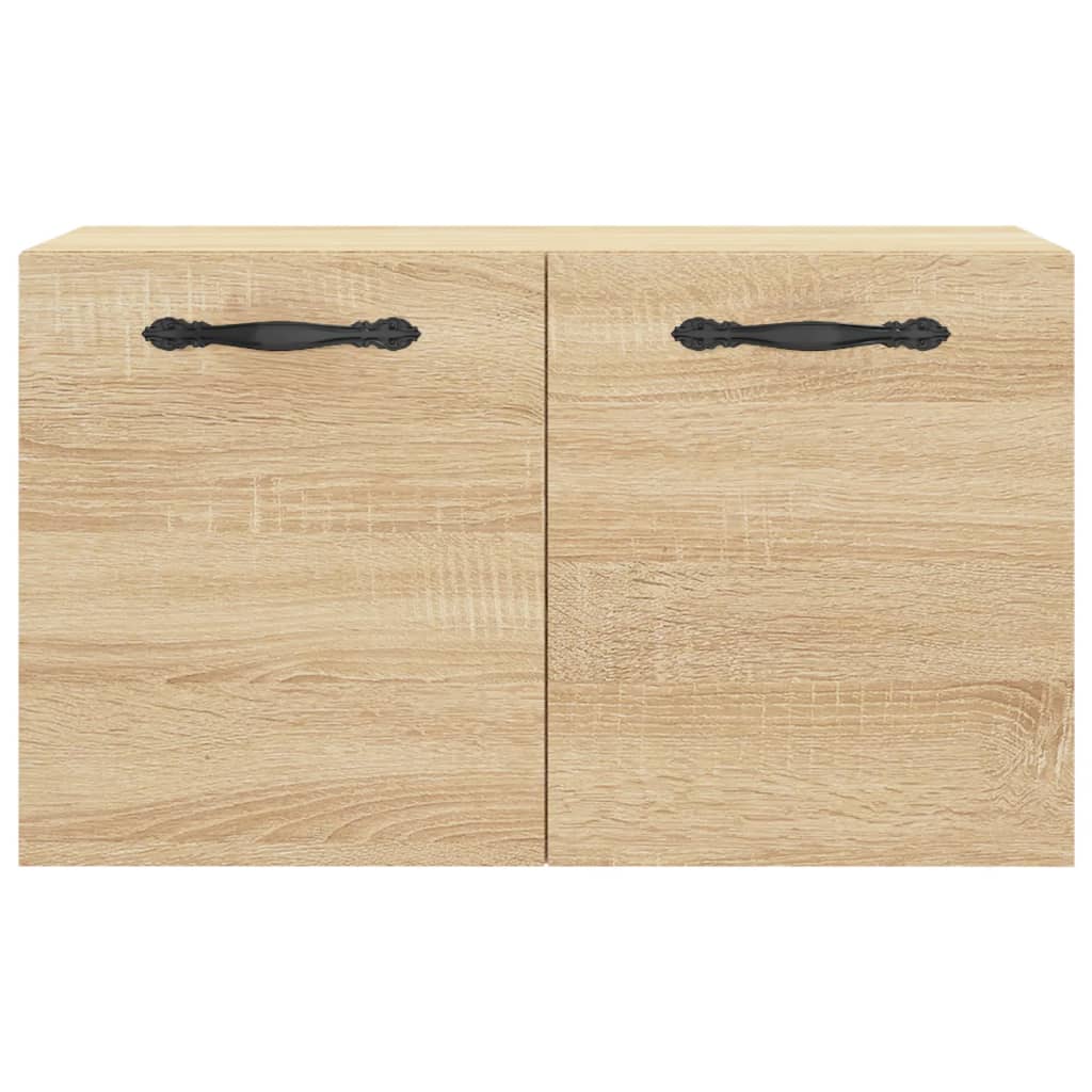 vidaXL Wandschrank Sonoma-Eiche 60x36,5x35 cm Holzwerkstoff