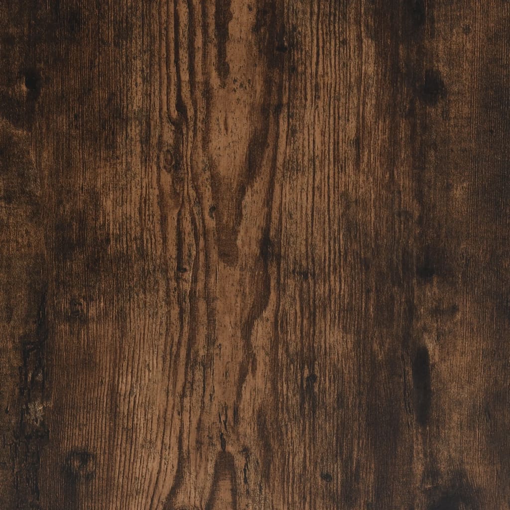 vidaXL Schreibtisch Räuchereiche 90x50x74 cm Holzwerkstoff