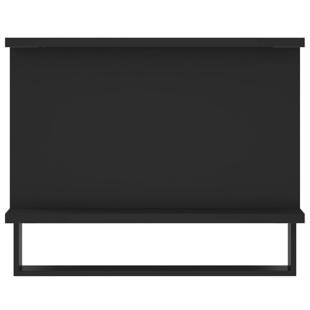 vidaXL Couchtisch Schwarz 90x50x40 cm Holzwerkstoff