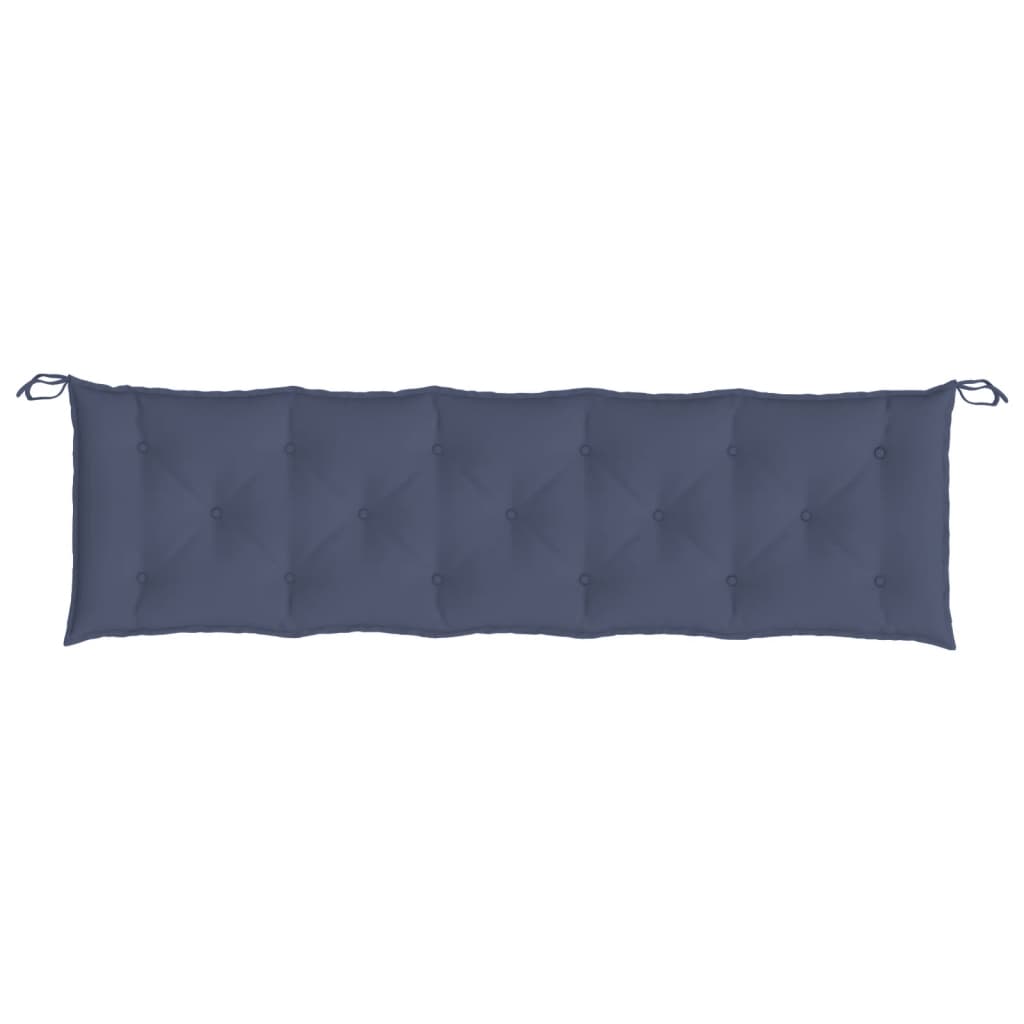 vidaXL Gartenbank-Auflage Marineblau 180x50x7 cm Oxford-Gewebe