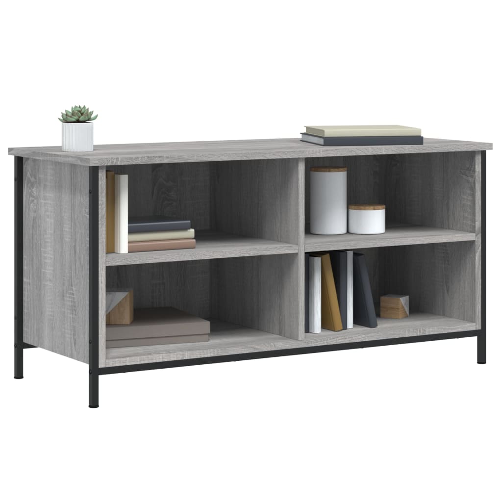 vidaXL TV-Schrank Grau Sonoma 100x40x50 cm Holzwerkstoff