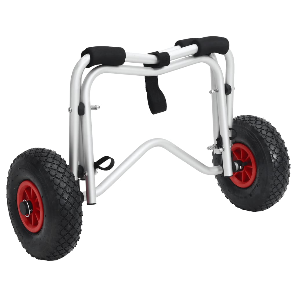 vidaXL Kajak-Trolley Klappbar 45 kg Aluminium