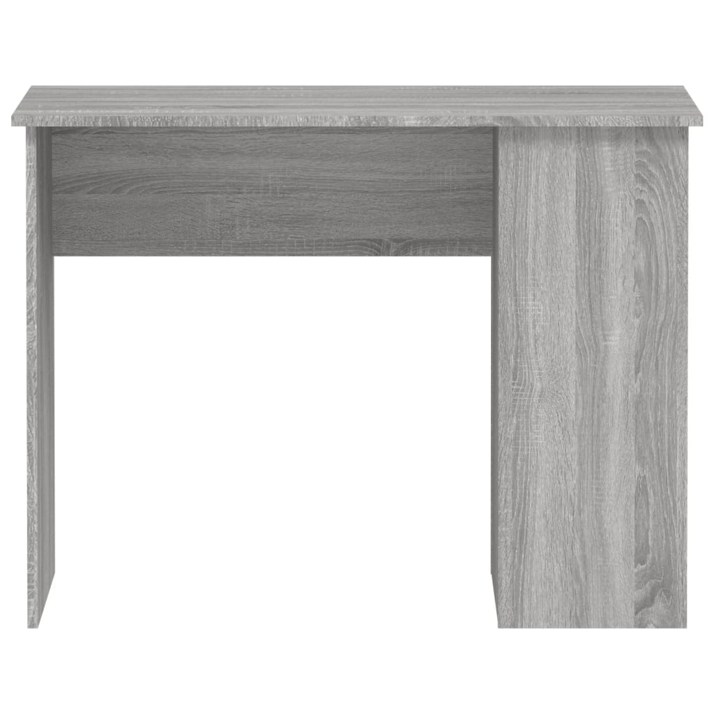 vidaXL Schreibtisch Grau Sonoma 100x55x75 cm Holzwerkstoff