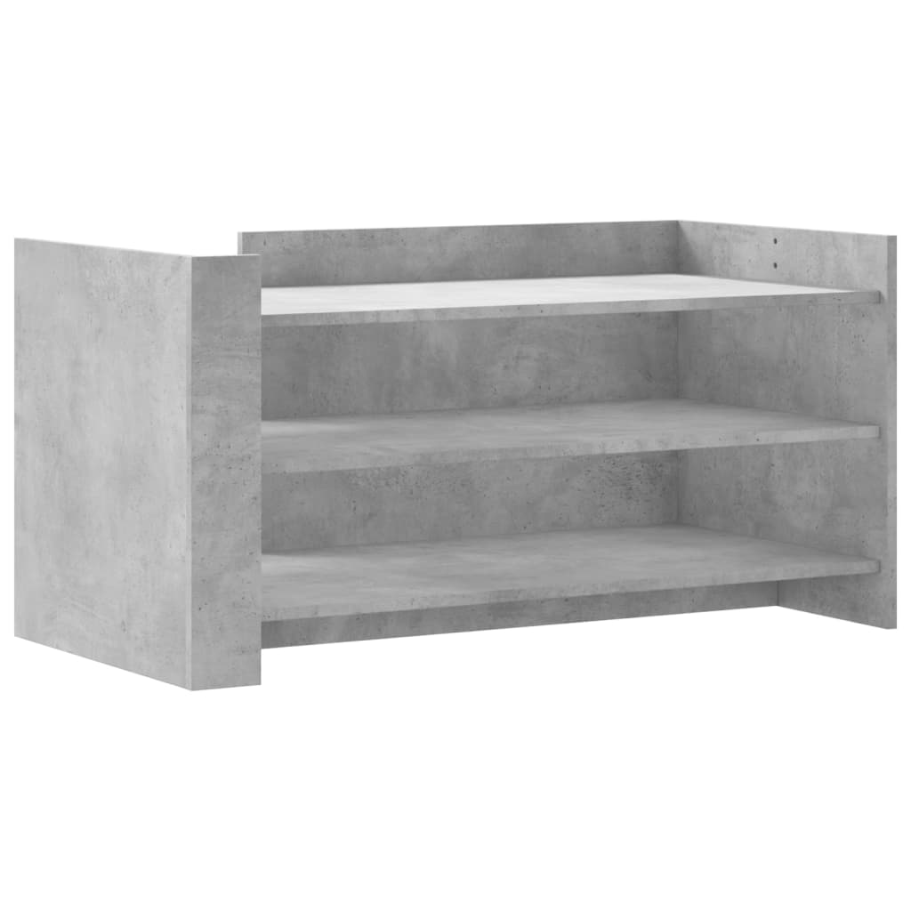 vidaXL Couchtisch Betongrau 100x50x50 cm Holzwerkstoff