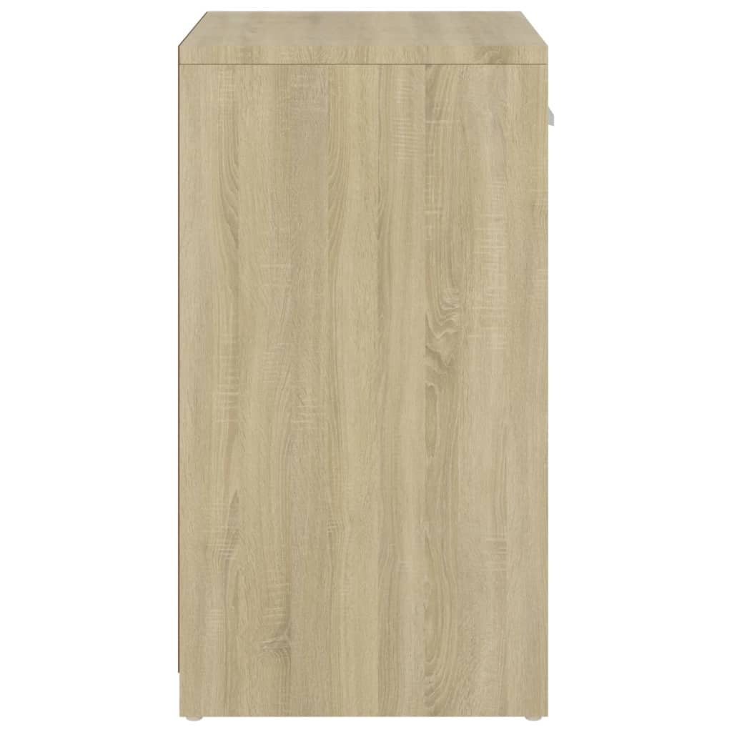 vidaXL Schuhbank Sonoma-Eiche 94,5x31x57 cm Holzwerkstoff