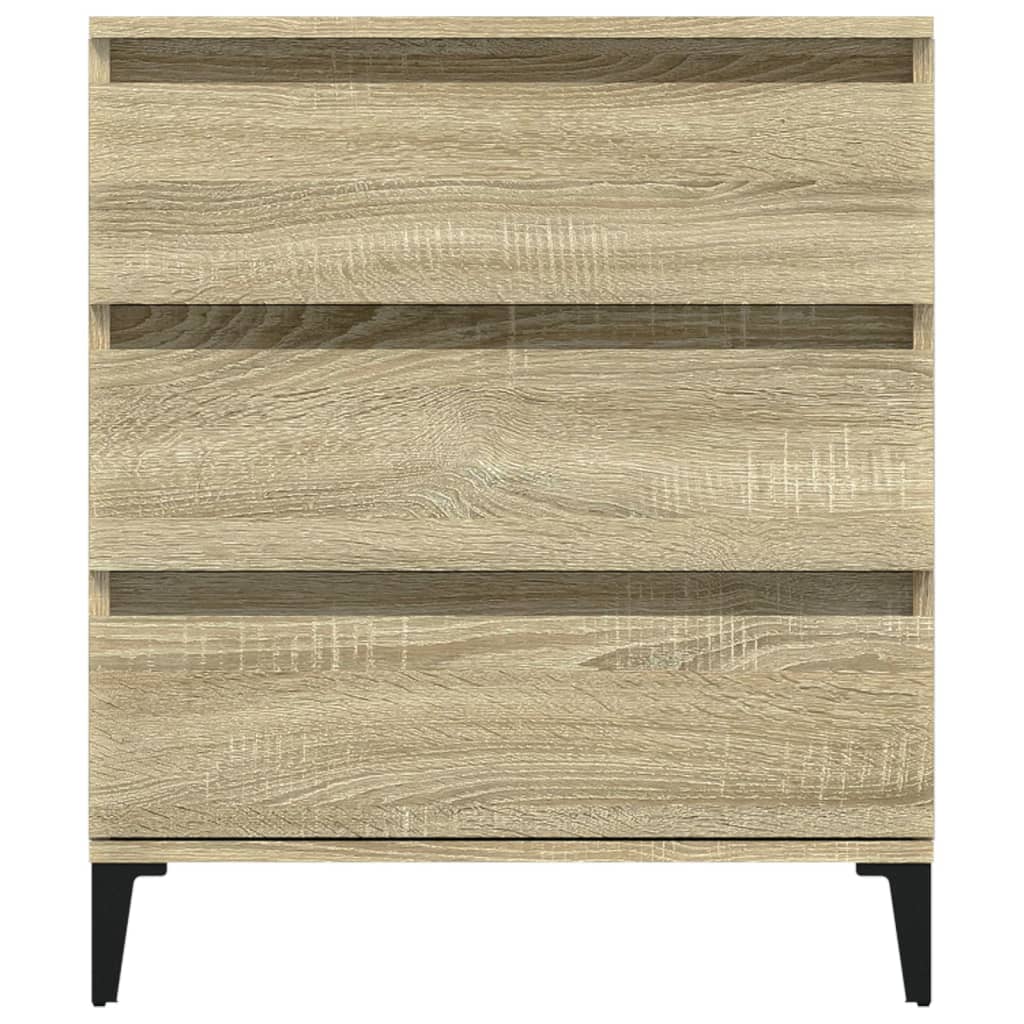 vidaXL Sideboard Sonoma-Eiche 60x35x70 cm Holzwerkstoff