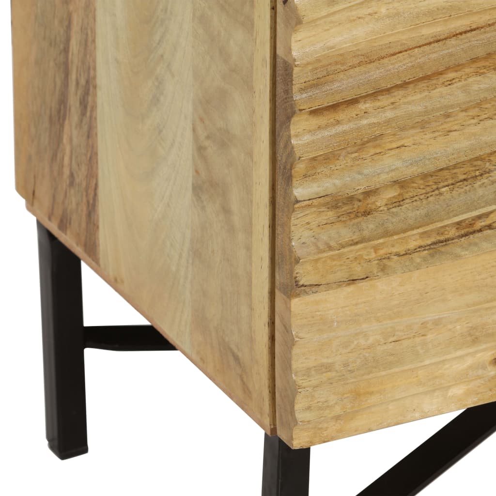 vidaXL Sideboard Massivholz Mango 60x35x75 cm