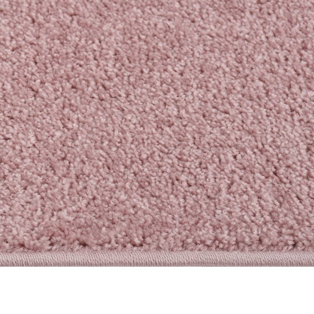 vidaXL Teppich Kurzflor 160x230 cm Rosa