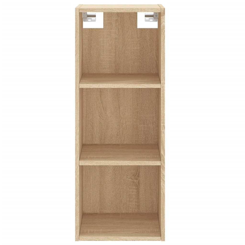 vidaXL Highboard Sonoma-Eiche 34,5x34x180 cm Holzwerkstoff