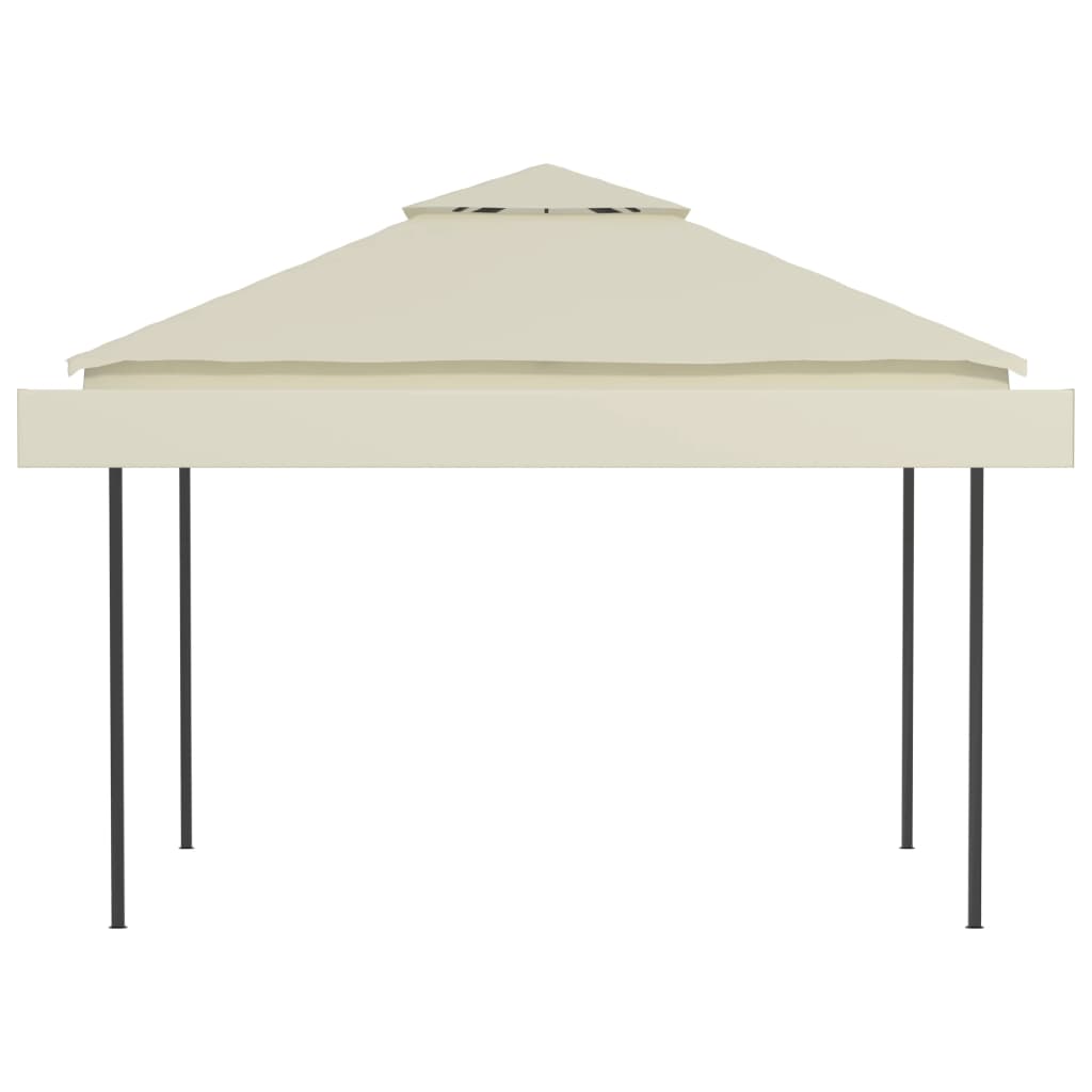 vidaXL Pavillon mit Doppelt Erweiterten Dächern 3x3x2,75 cm 180 g/m²