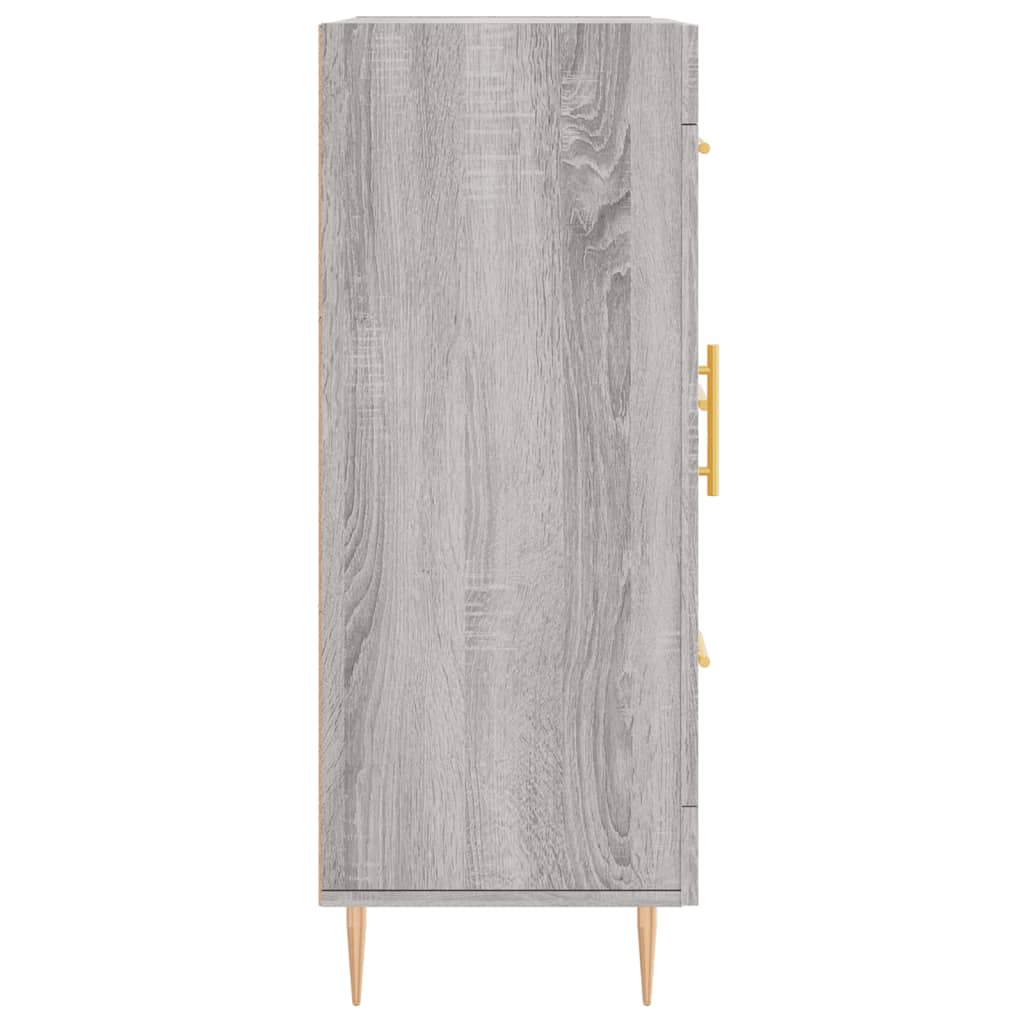 vidaXL Sideboard Grau Sonoma 69,5x34x90 cm Holzwerkstoff