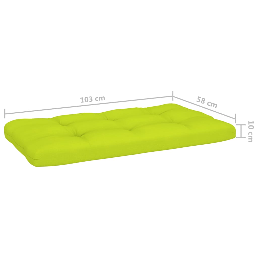 vidaXL 6-tlg. Paletten-Lounge-Set mit Kissen Imprägniertes Kiefernholz