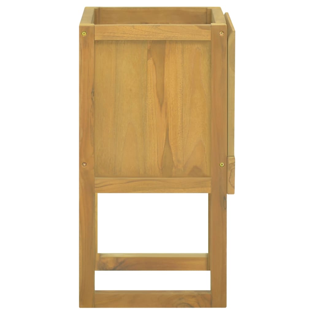 vidaXL Badschrank 41x40x75 cm Massivholz Teak