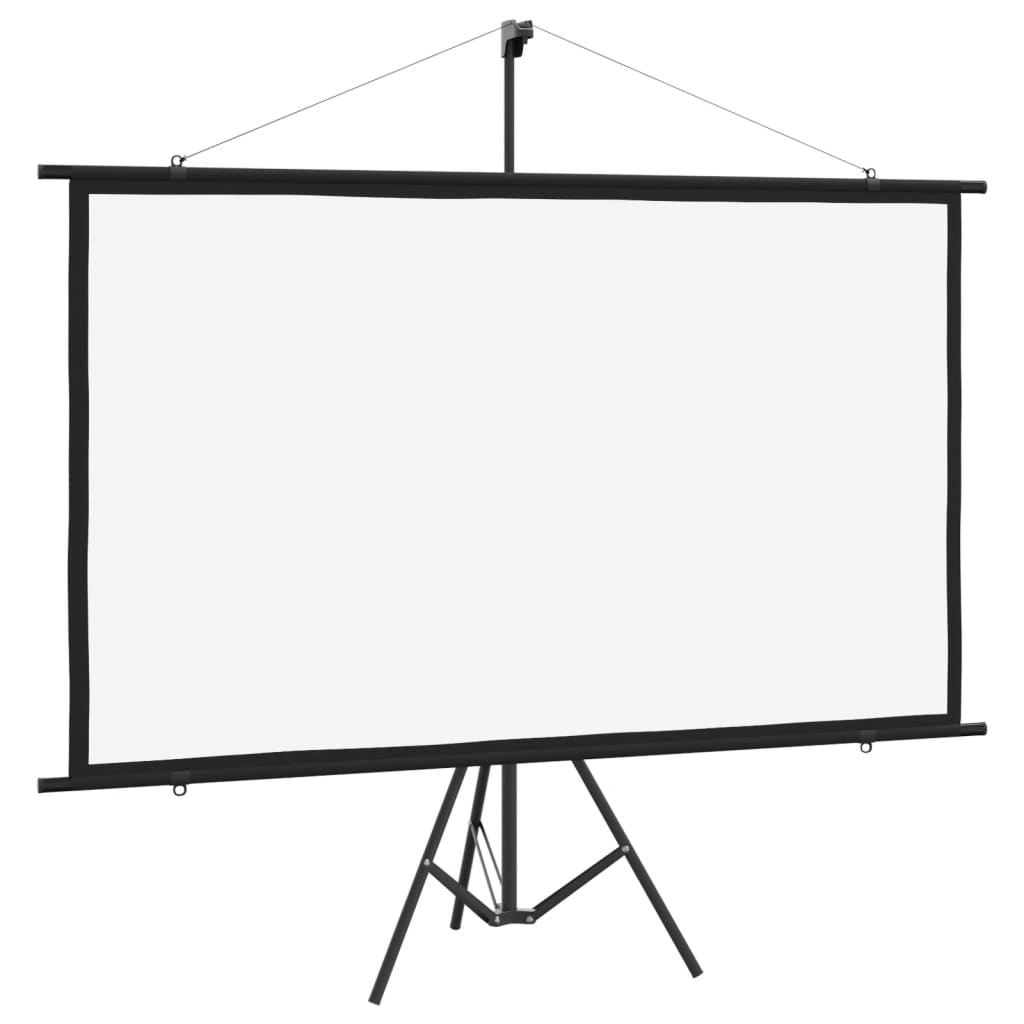 vidaXL Beamer-Leinwand mit Stativ 84" 16:9