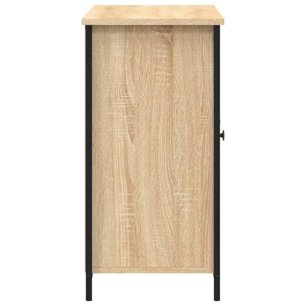 vidaXL Sideboard Sonoma-Eiche 100x35x70 cm Holzwerkstoff