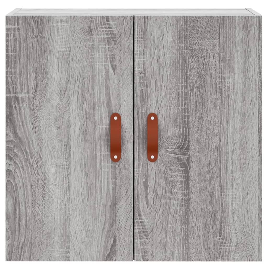 vidaXL Wandschrank Grau Sonoma 60x31x60 cm Holzwerkstoff