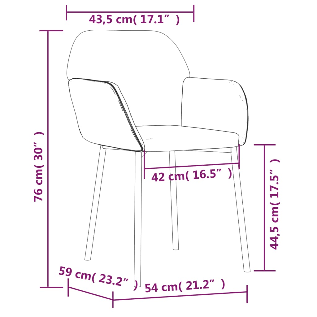 vidaXL Esszimmerstühle 2 Stk. Dunkelgrün Samt