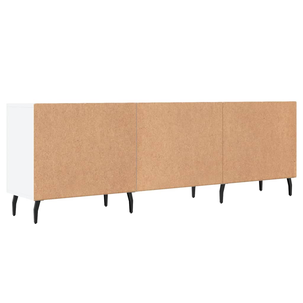 vidaXL TV-Schrank Weiß 150x30x50 cm Holzwerkstoff