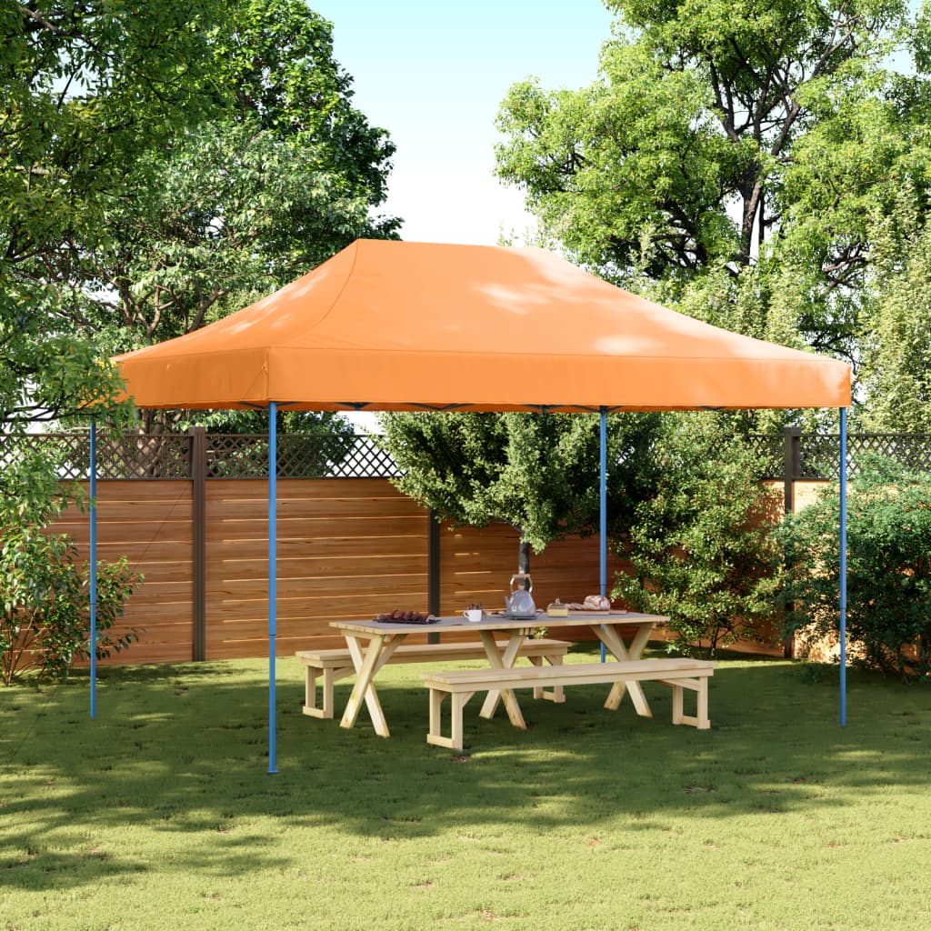 vidaXL Partyzelt Faltbar Pop-Up Orange 410x279x315 cm