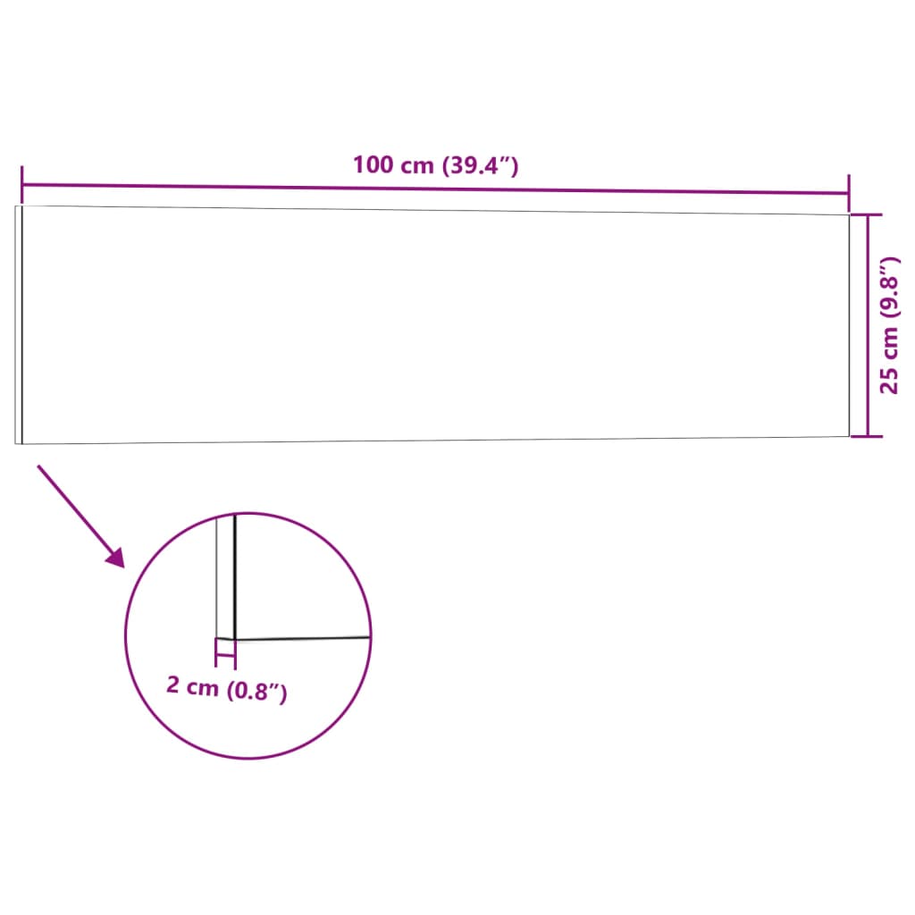 vidaXL 3D-Wandpaneele 14 Stk. Hellgrau 100x25 cm EPS