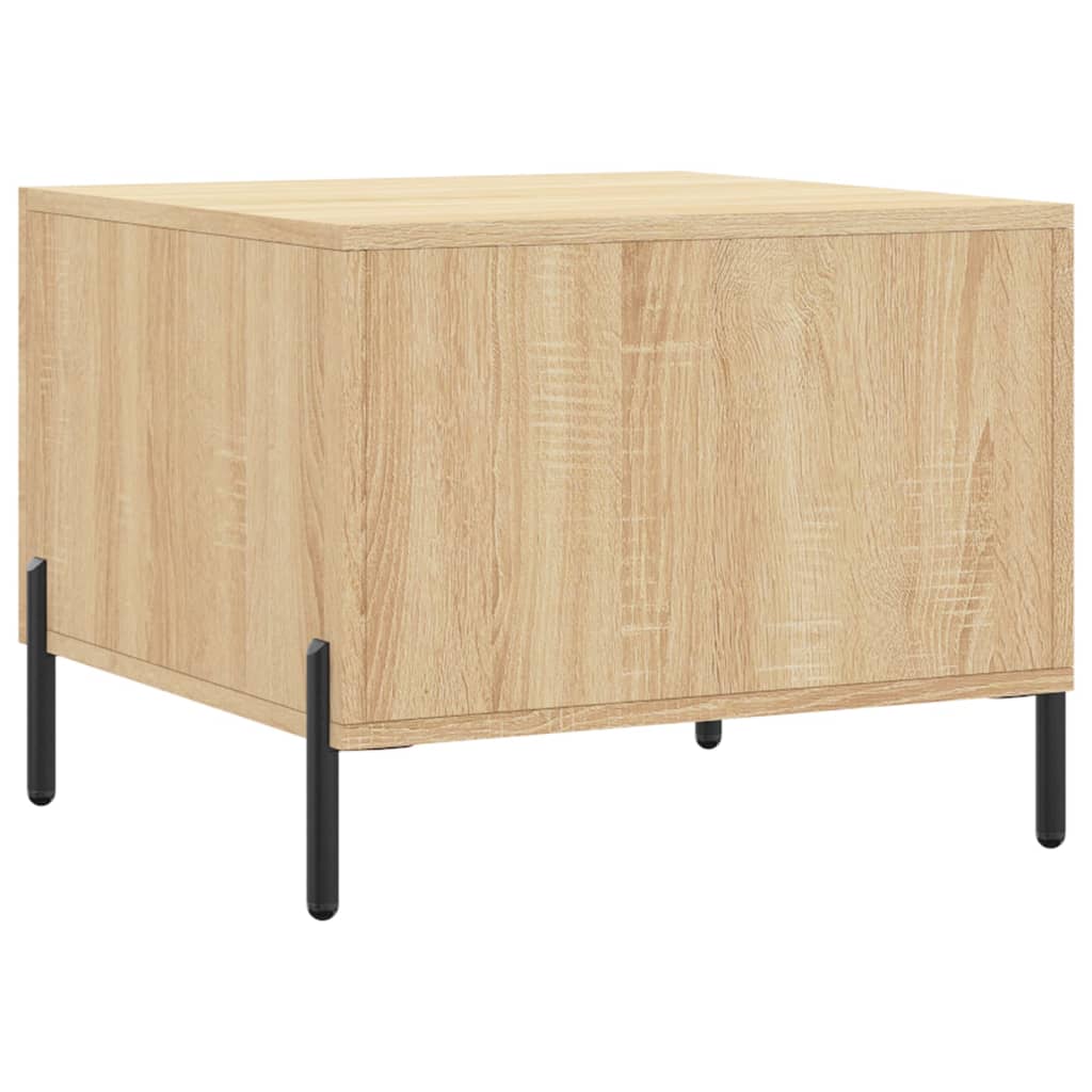 vidaXL Couchtisch Sonoma-Eiche 50x50x40 cm Holzwerkstoff