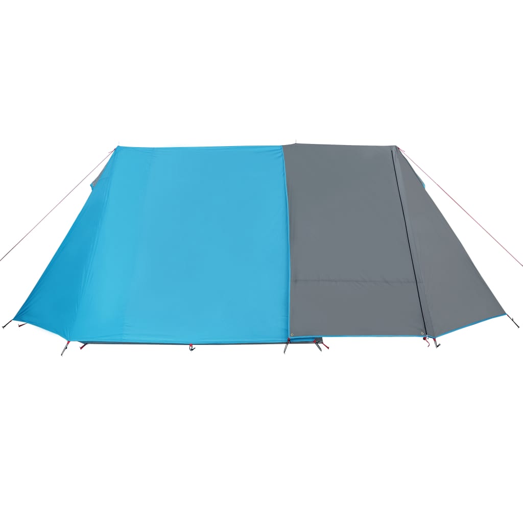 vidaXL Campingzelt 3 Personen Blau Wasserfest