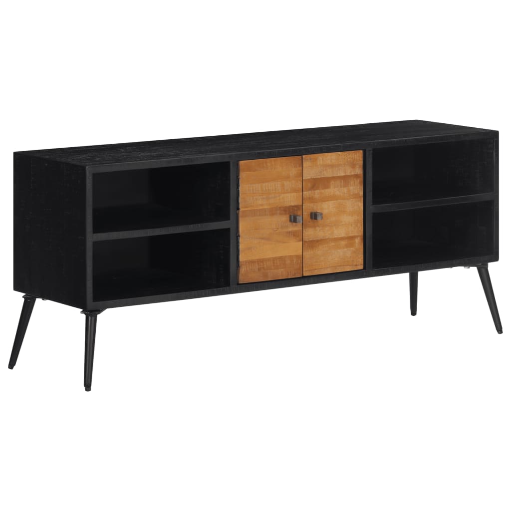 vidaXL TV-Schrank 112x31x45 cm Recyceltes Massivholz Teak