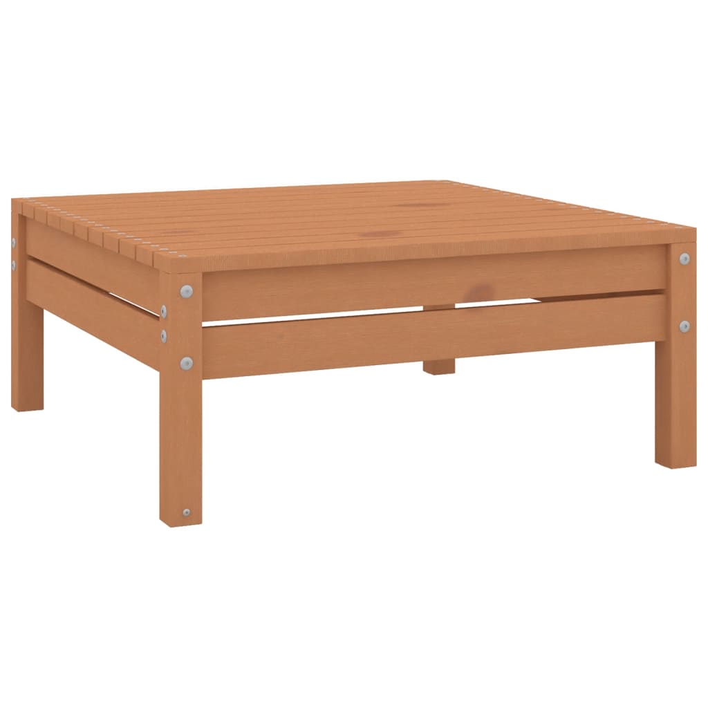 vidaXL 8-tlg. Garten-Lounge-Set Honigbraun Massivholz Kiefer