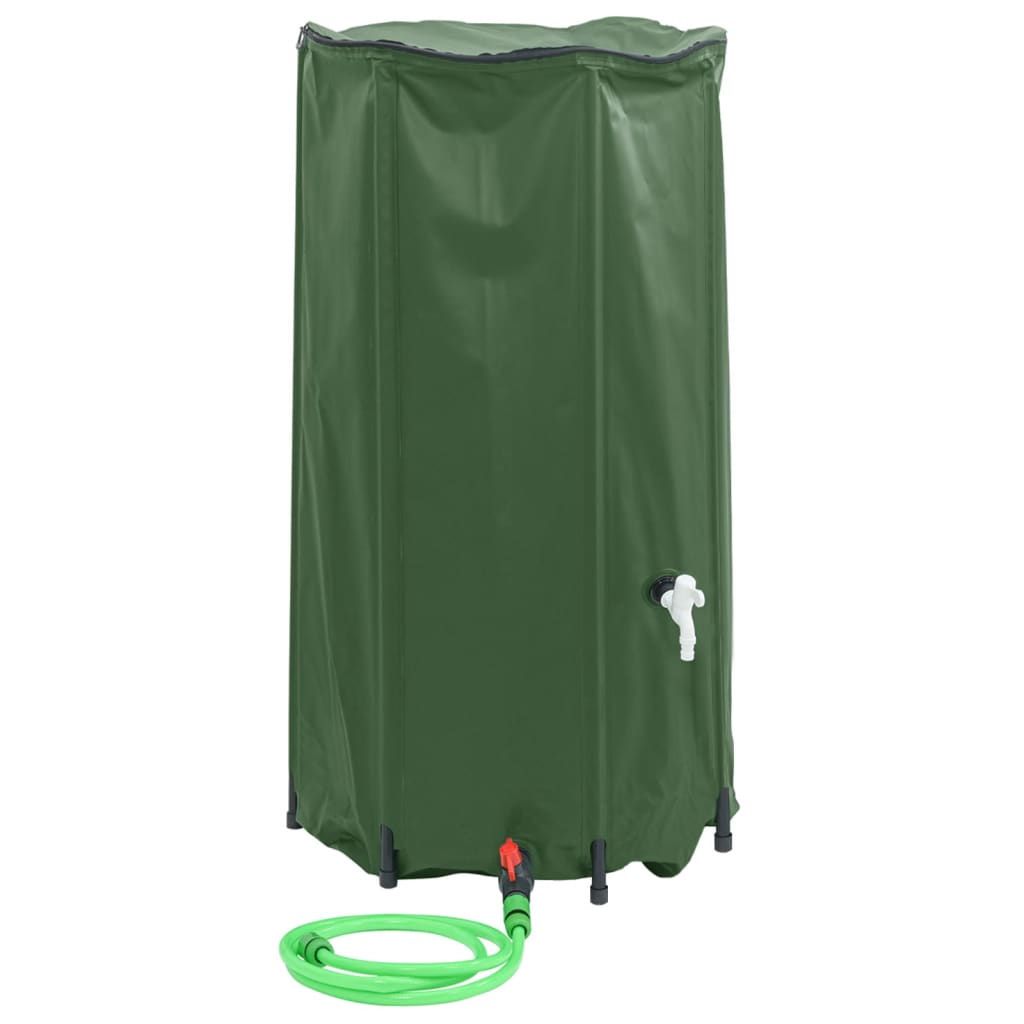 vidaXL Wassertank mit Wasserhahn Faltbar 100 L PVC