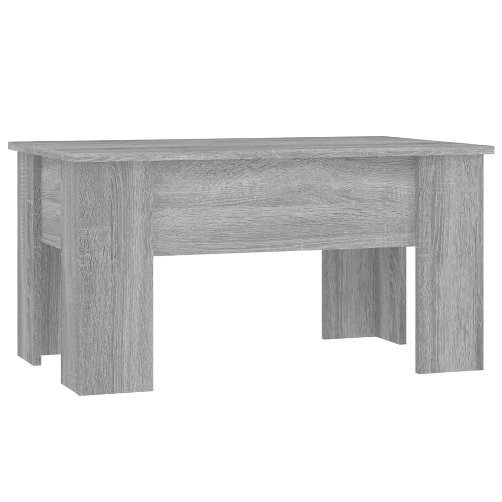 vidaXL Couchtisch Grau Sonoma 79x49x41 cm Holzwerkstoff