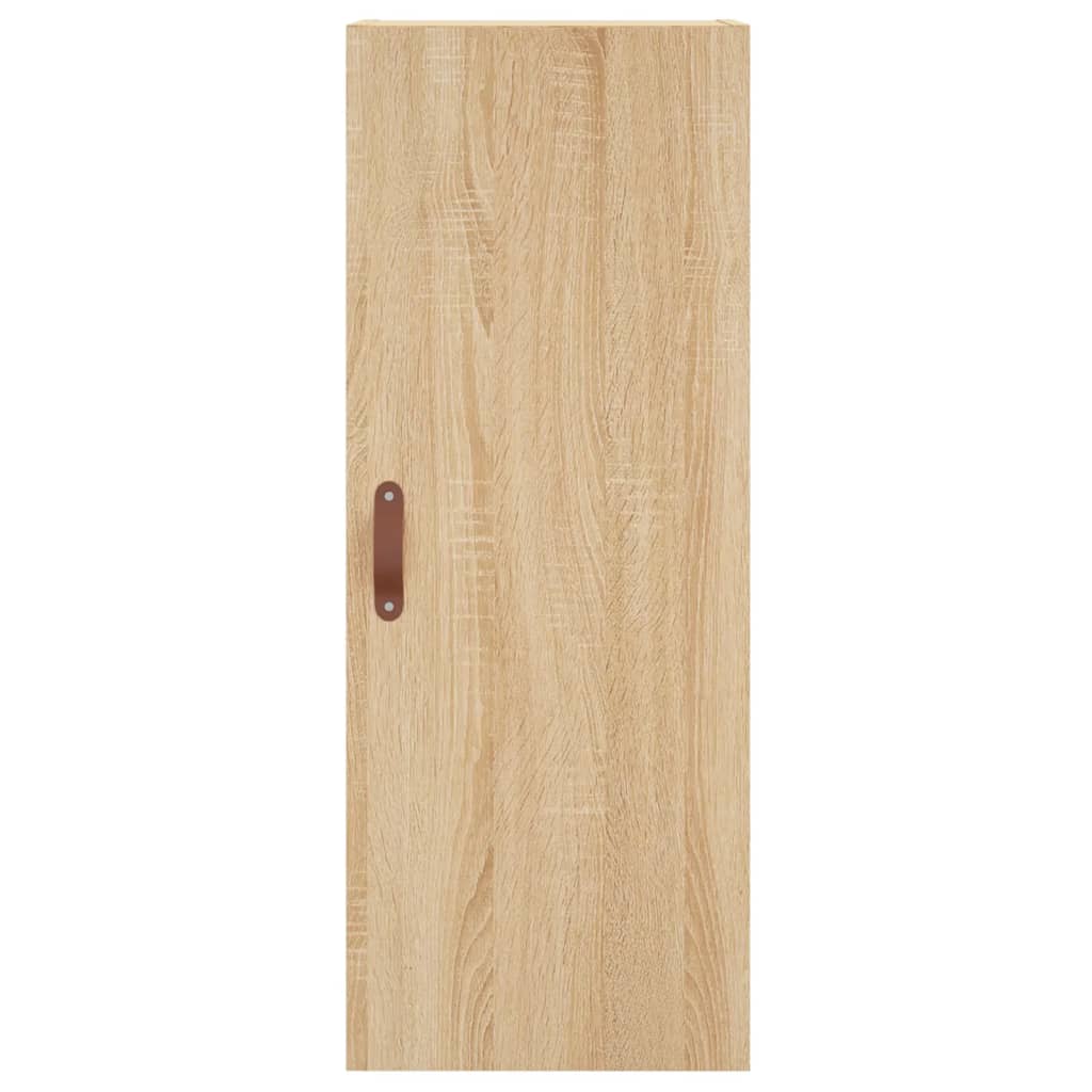 vidaXL Highboard Sonoma-Eiche 34,5x34x180 cm Holzwerkstoff