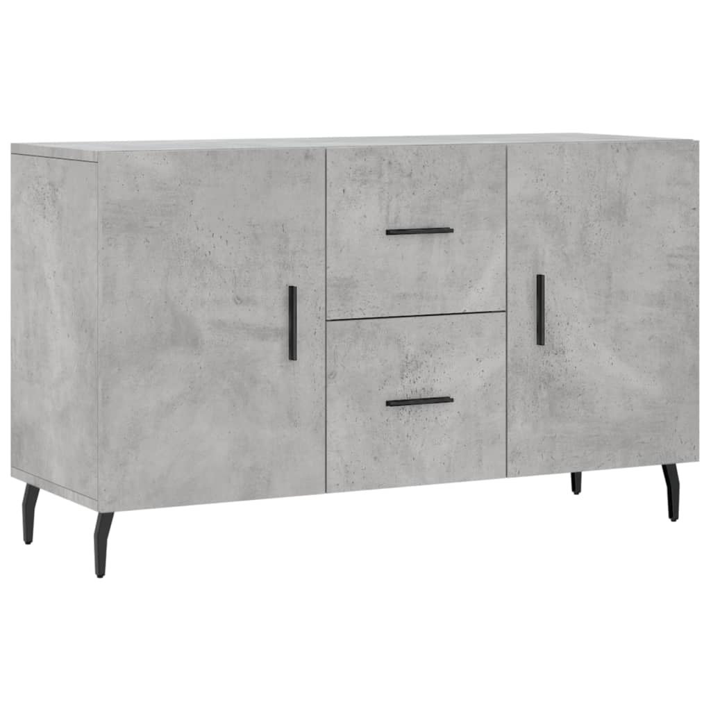 vidaXL Sideboard Betongrau 100x36x60 cm Holzwerkstoff