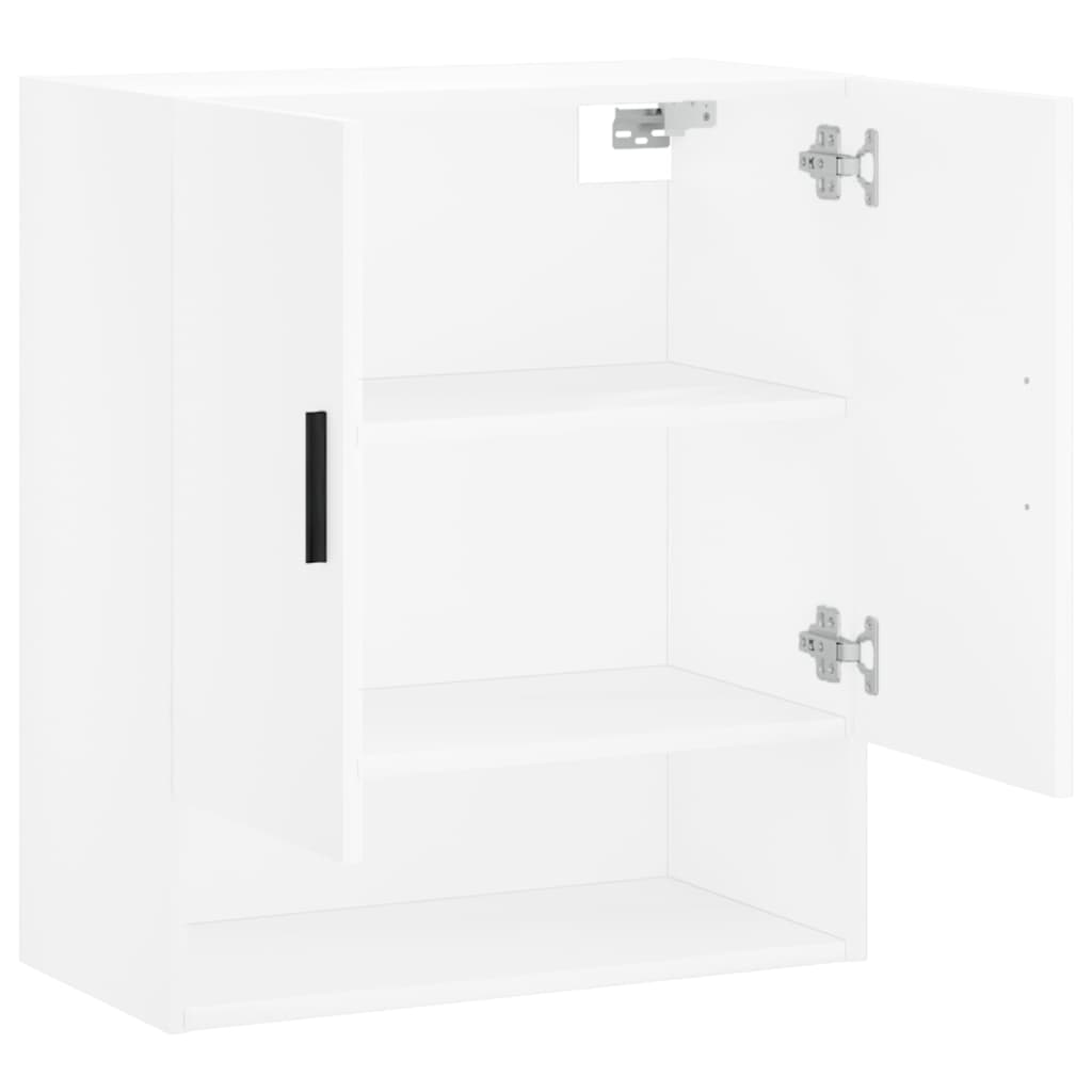 vidaXL Wandschrank Weiß 60x31x70 cm Holzwerkstoff