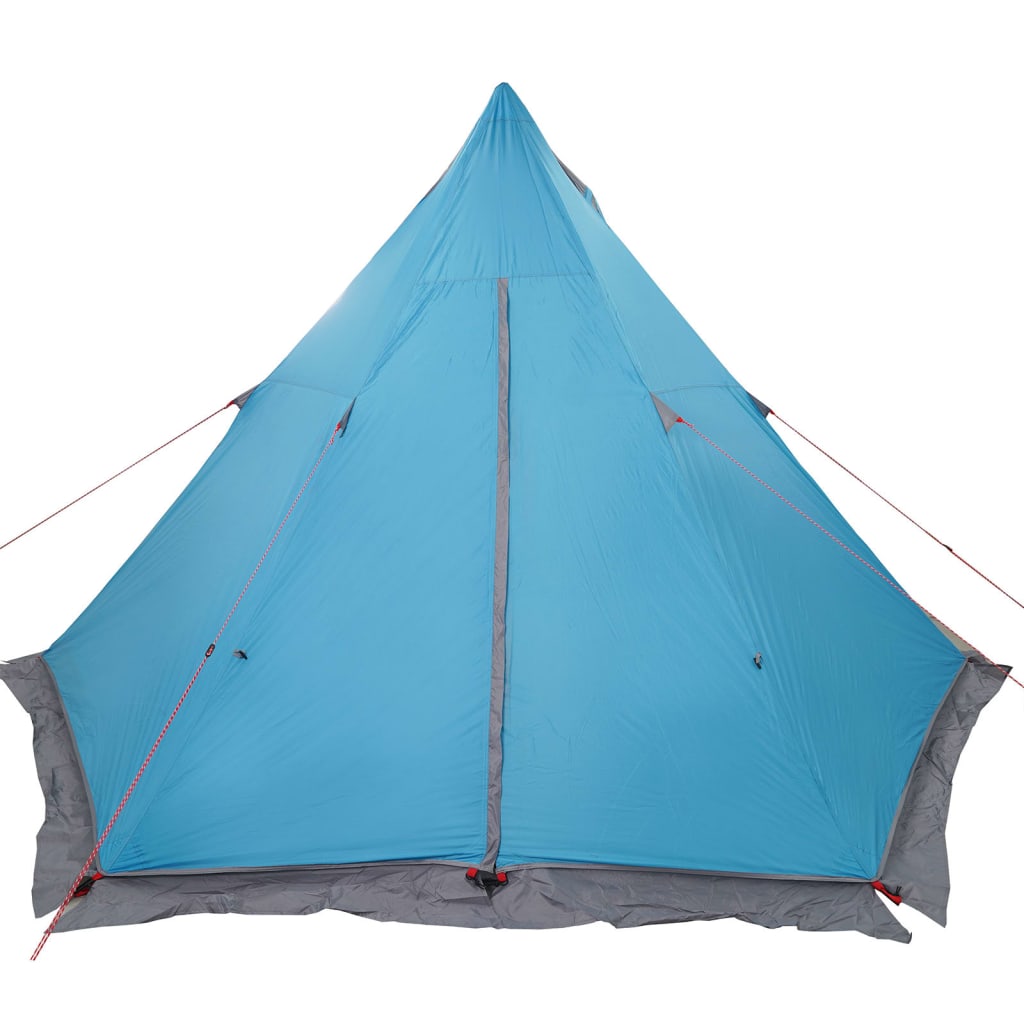 vidaXL Tipi-Familienzelt 6 Personen Blau Wasserdicht