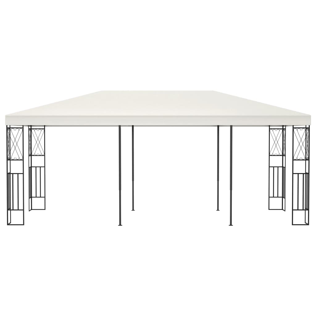 vidaXL Pavillon 3×6 m Creme Stoff