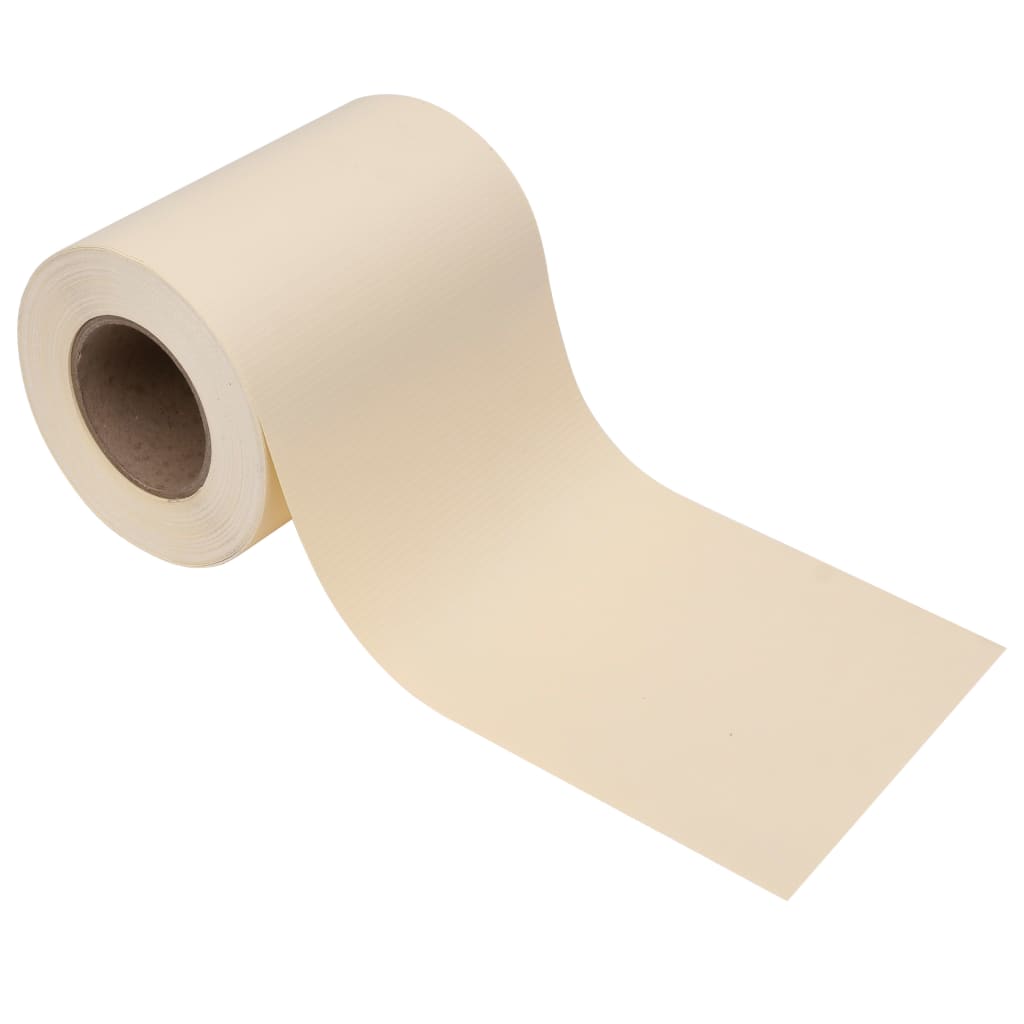 vidaXL Garten-Sichtschutz PVC 35x0,19 m Creme