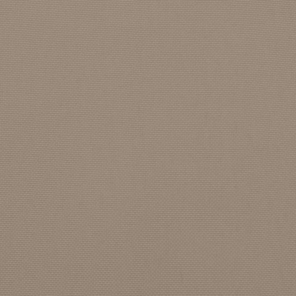 vidaXL Gartenbank-Auflage Taupe 150x50x3 cm Oxford-Gewebe